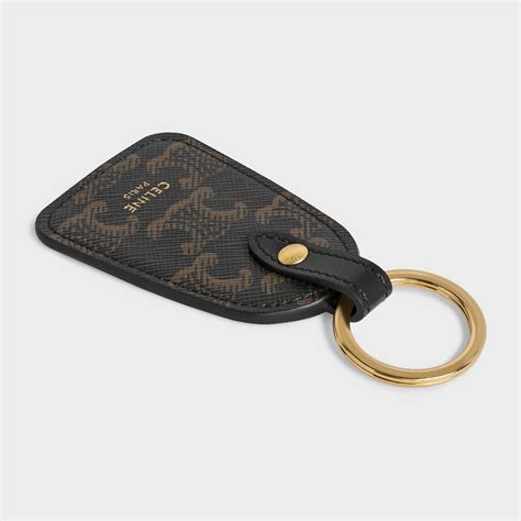 amazon celine bag keychain|celine triomphe key holder.